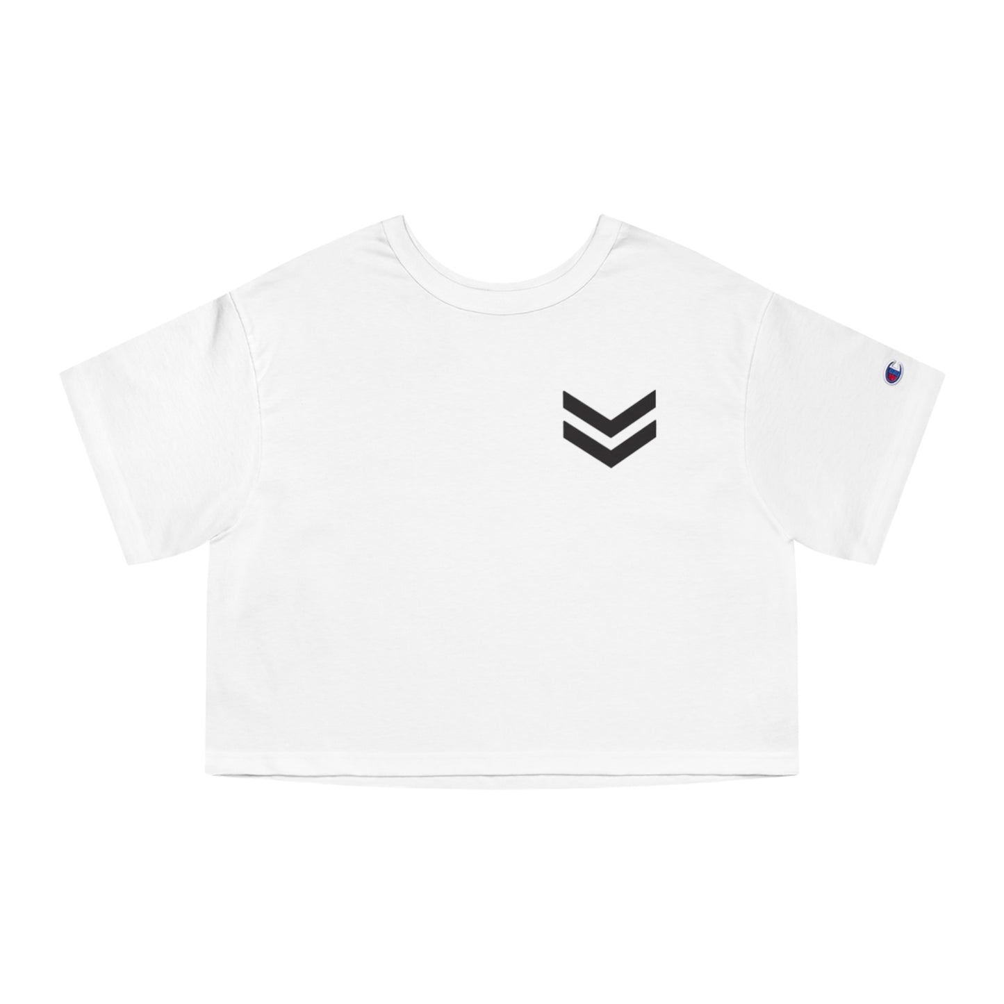 Crop Top | Beach Day Crop BLK/GRY