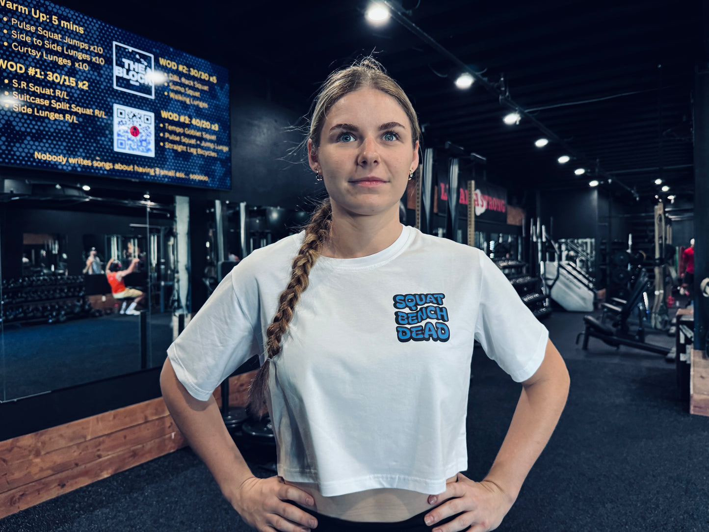 Crop Top | Squat, Bench, Dead