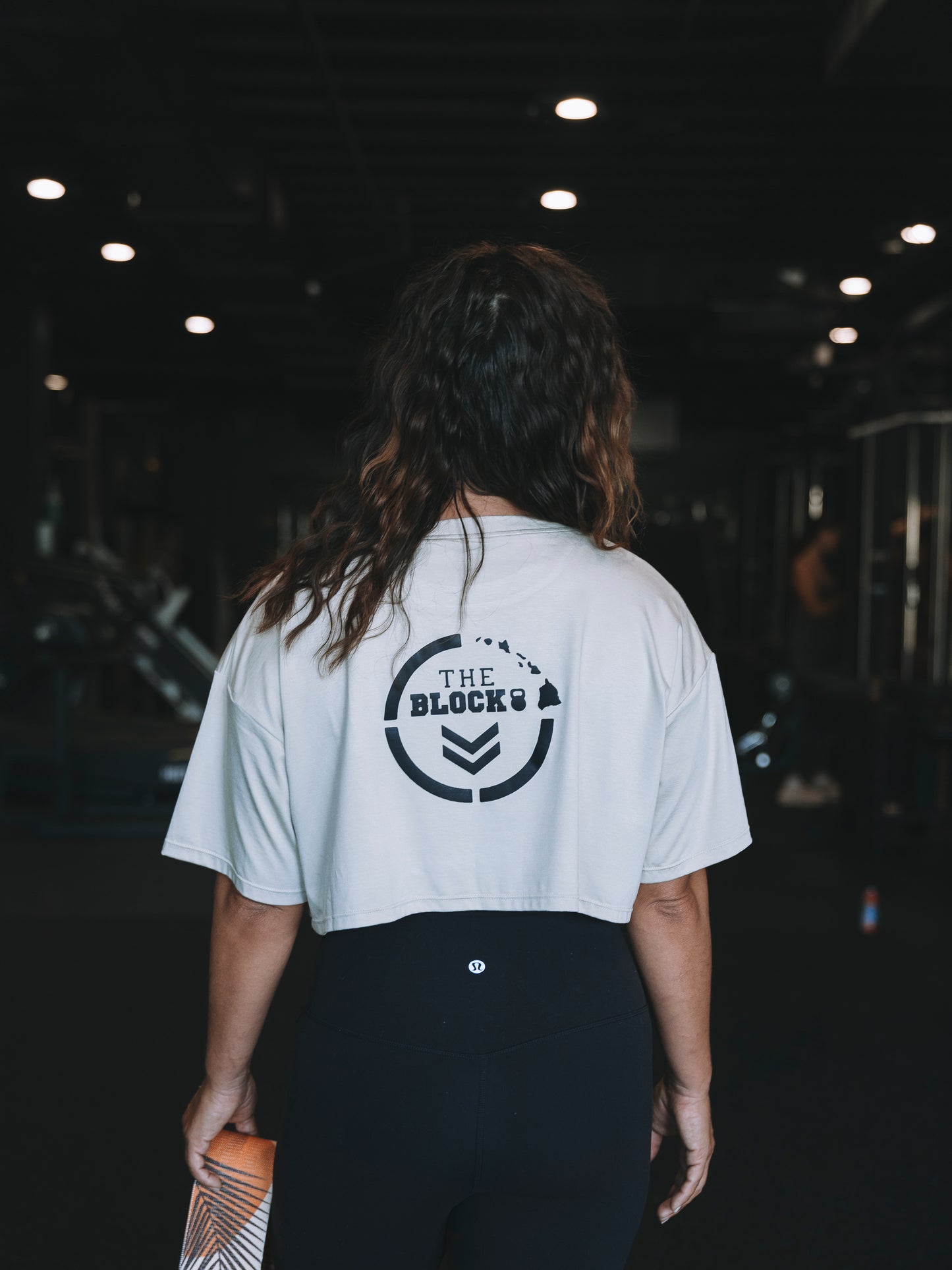 Crop Top | Classic Logo, Chevron
