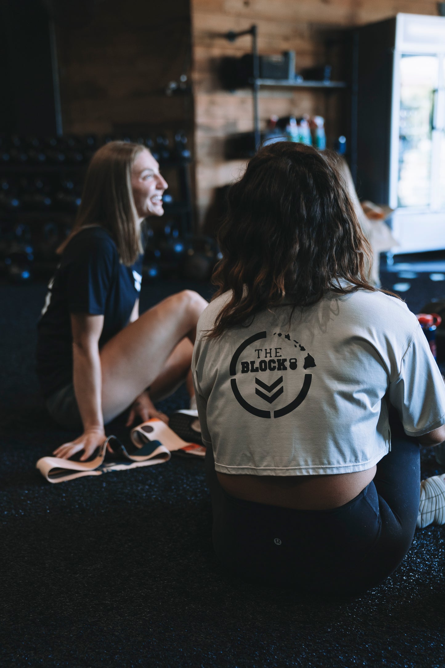 Crop Top | Classic Logo, Chevron