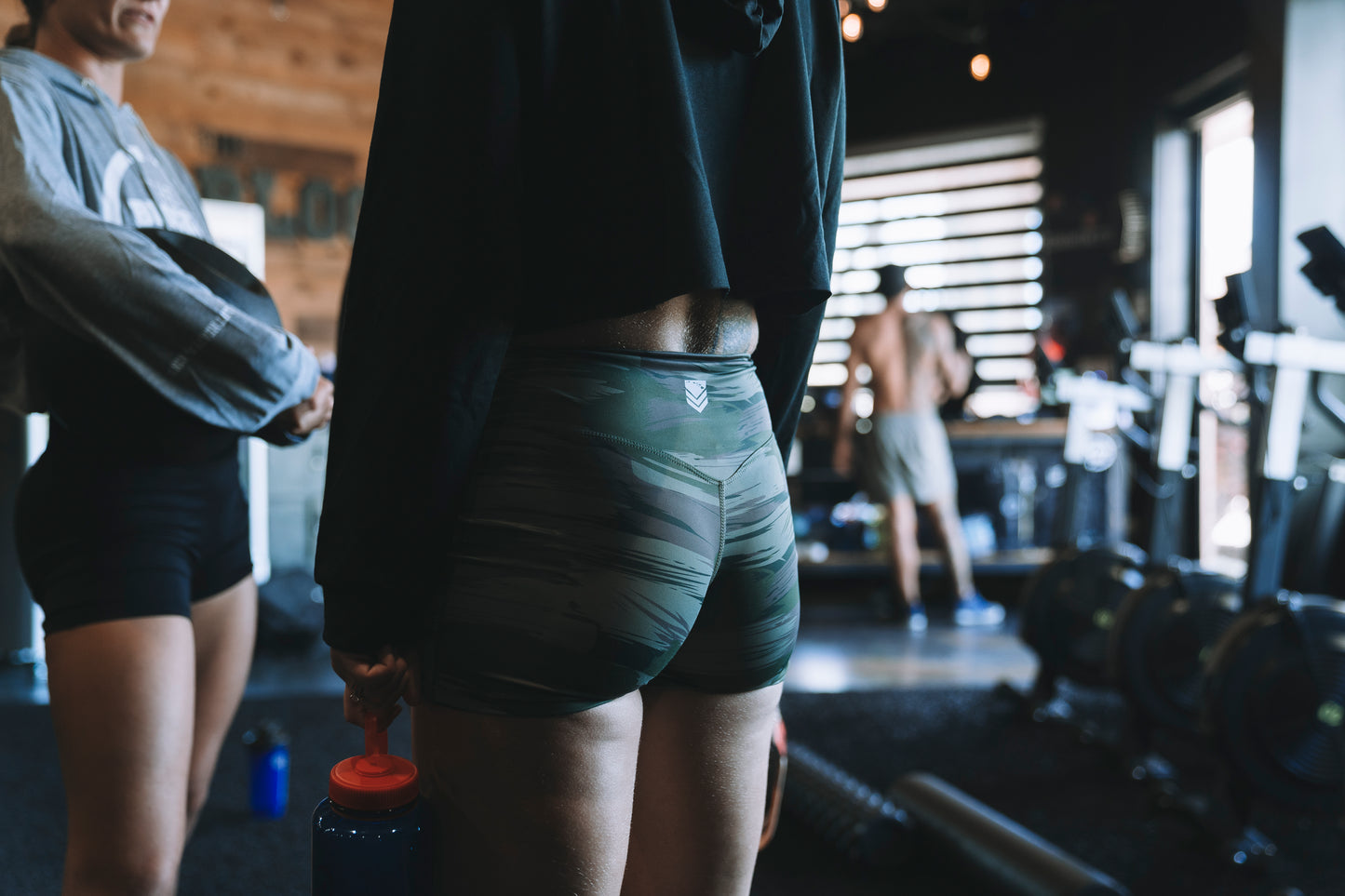 Shorts | Women's New Logo | Camo, Blue, Black